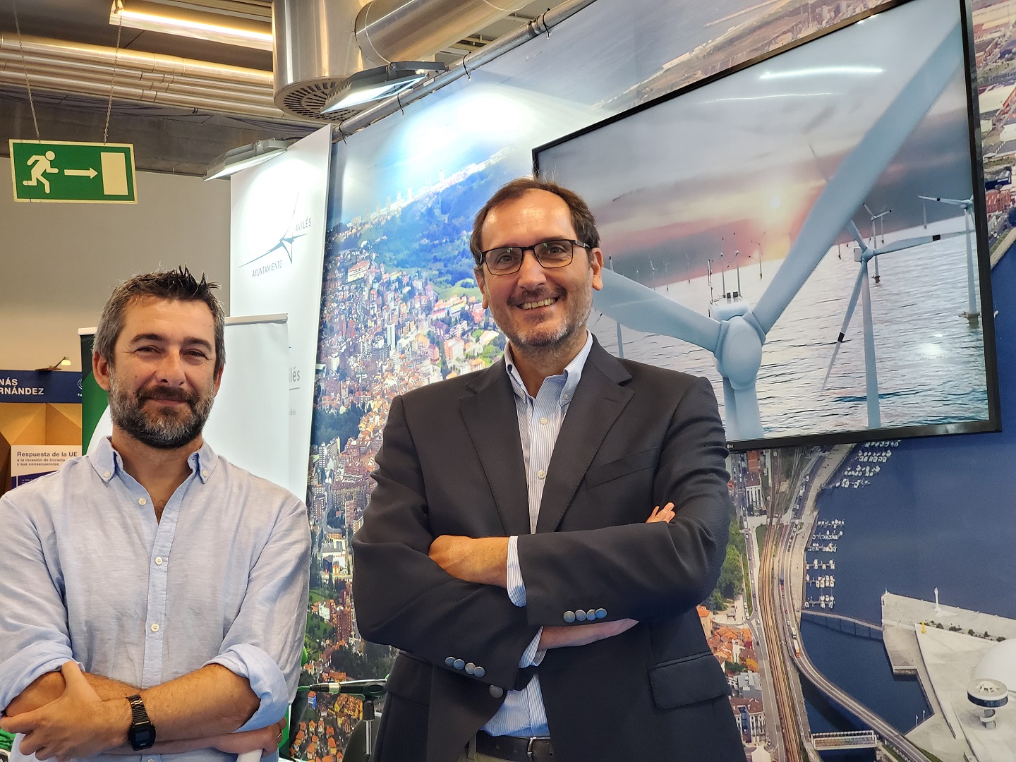 Manuel Campa e Íñigo Felgueroso, durante la presentación