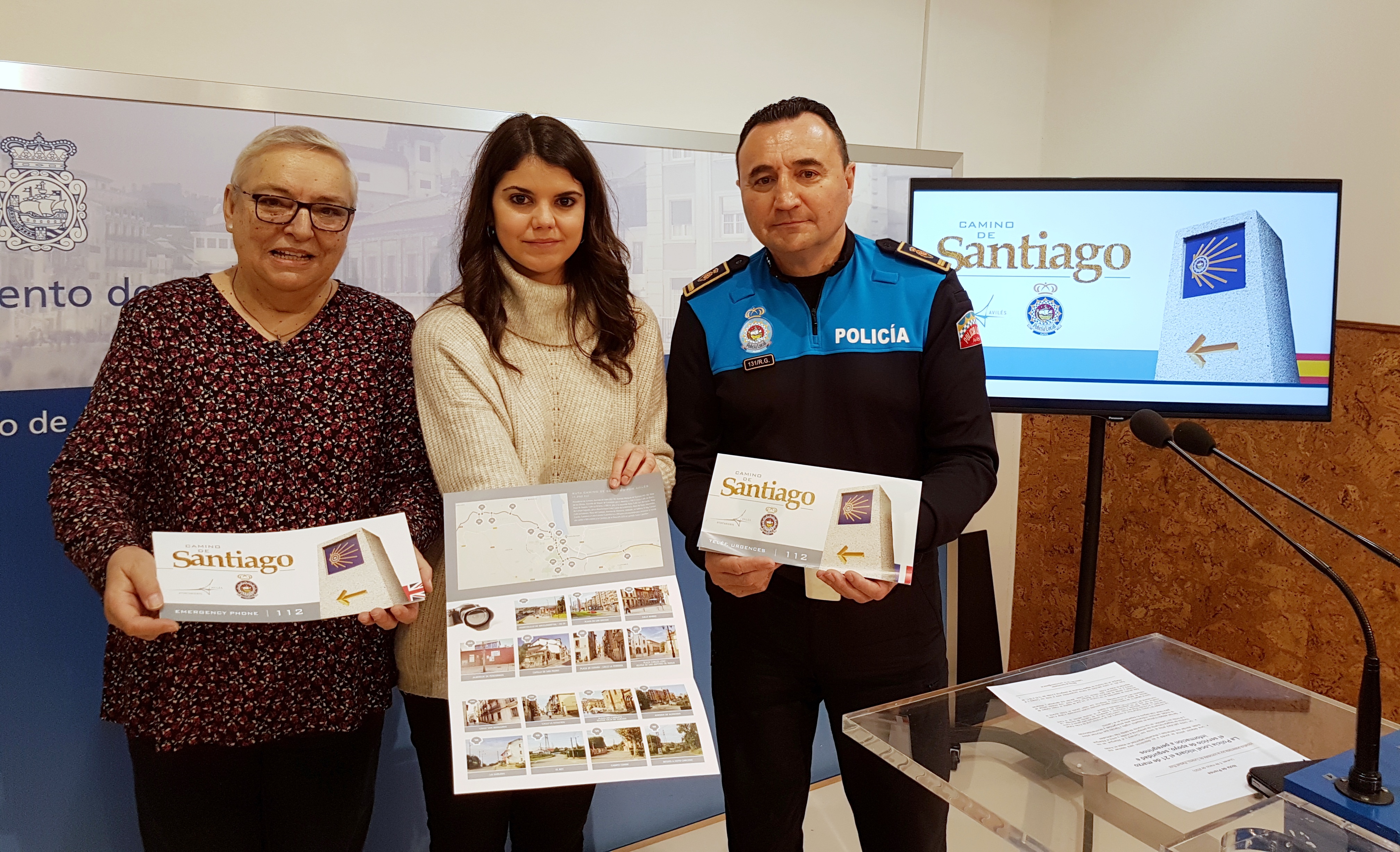 La Policía Local iniciará el 21 de marzo el servicio de apoyo, seguridad e información a peregrinos