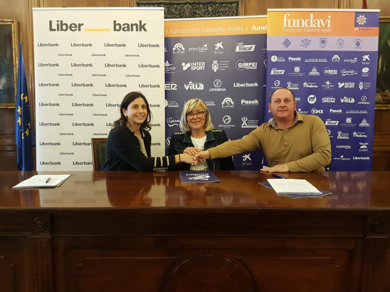 Liberbank se convierte en empresa benefactora de Fundavi para los próximos tres años