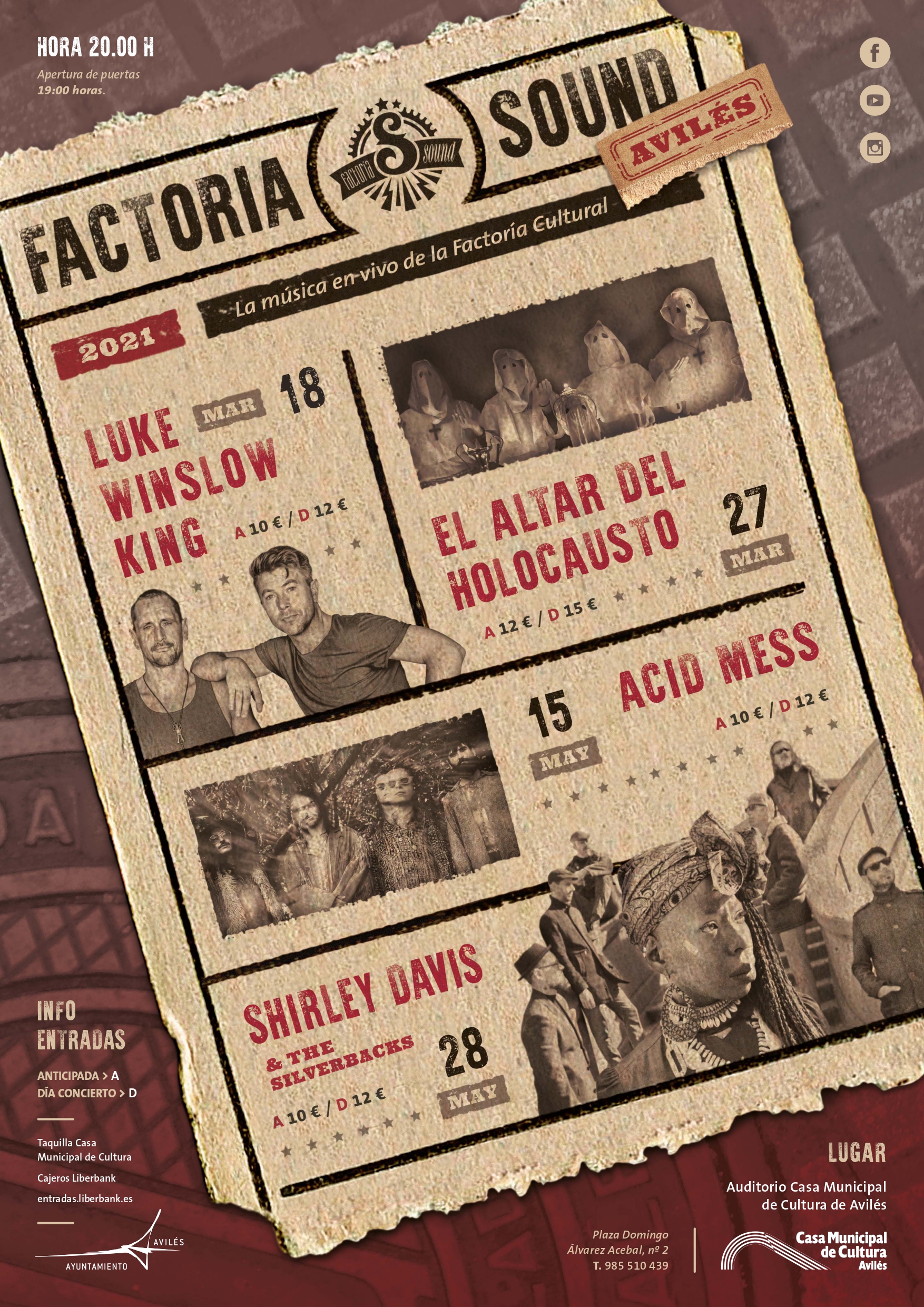 Shirley Davis, gran diva del soul en Europa, encabeza un Factoría Sound que regresa con un cartel a lo grande