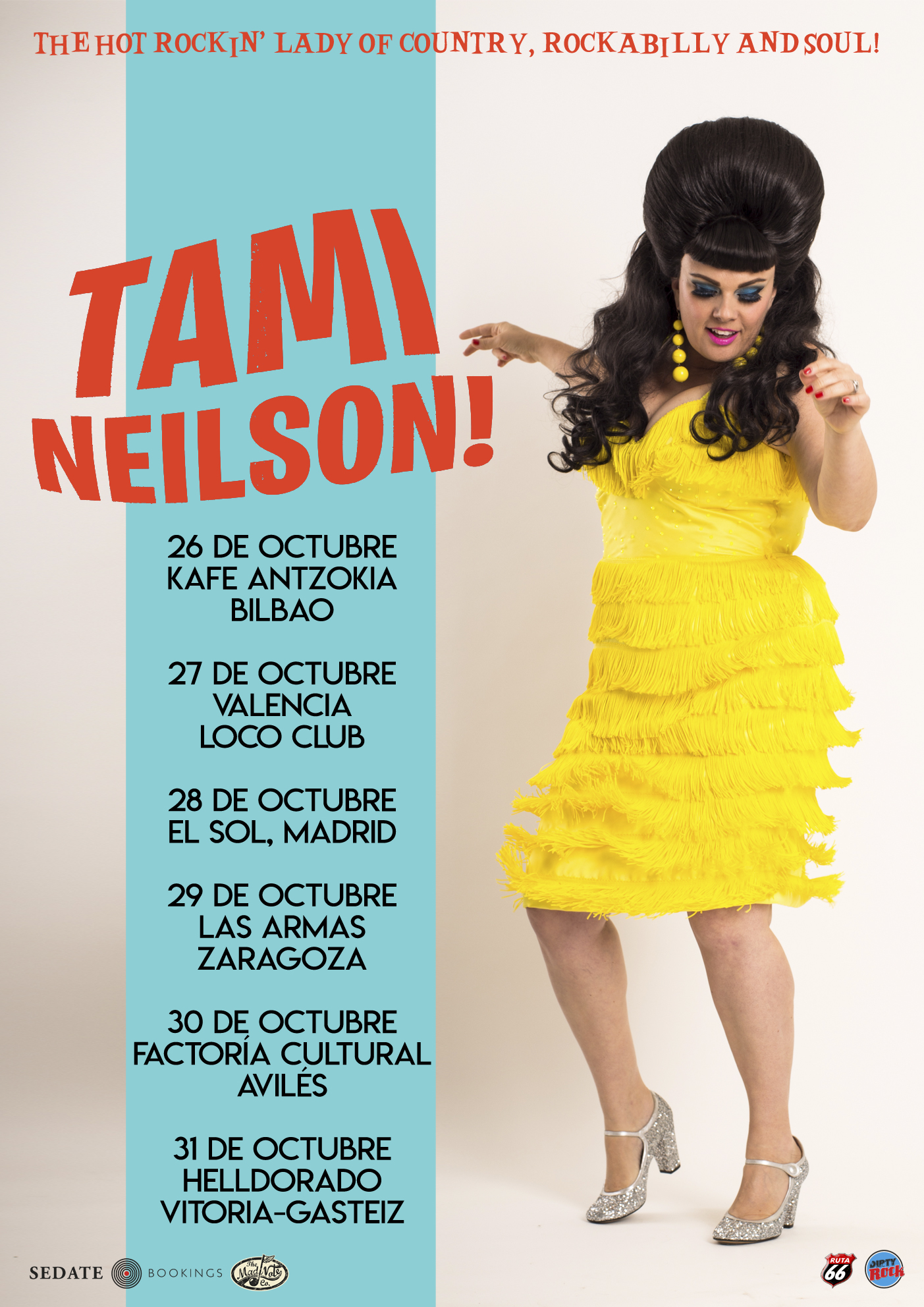 Tami Neilson anuncia concierto en la Factoría Cultural para el 30 de octubre