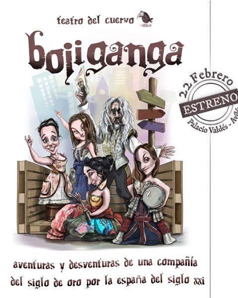 #LosEstrenosDelPalacioValdés apuesta por el teatro asturiano con la emisión de 'Bojiganga'