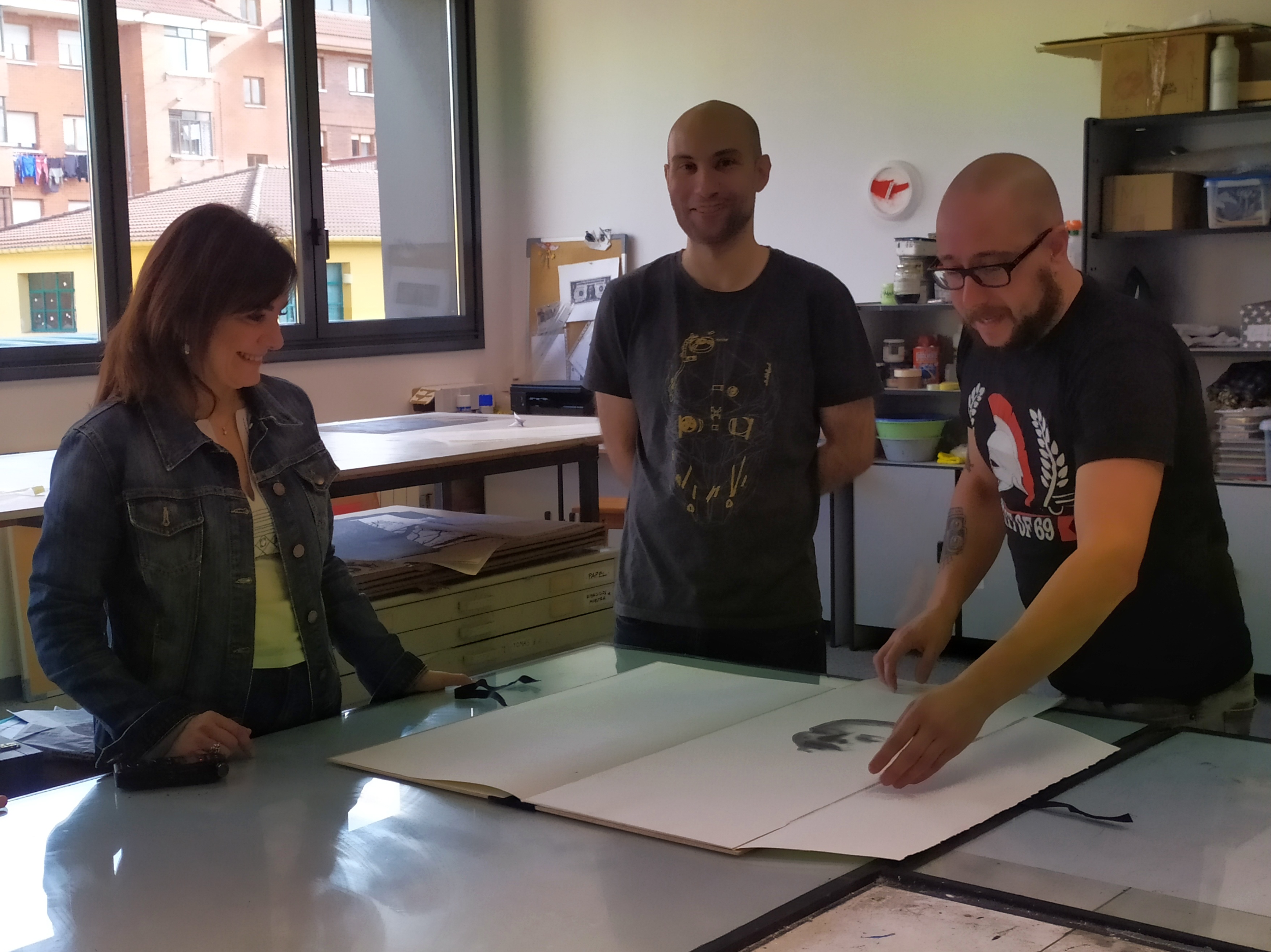 Mon Cabrales y Tomás Alonso presentan el proyecto Emergiendo, surgido de las ayudas a la producción artística 2018-2019