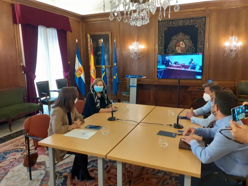 Declaraciones de las alcaldesas de Avilés y A Coruña sobre las plantas de Alu Ibérica en ambas ciudades