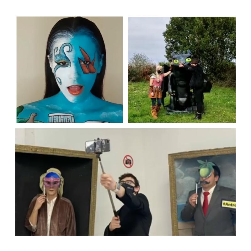 Relación de disfraces premiados del Concurso #AntroxuAvilésOnLine