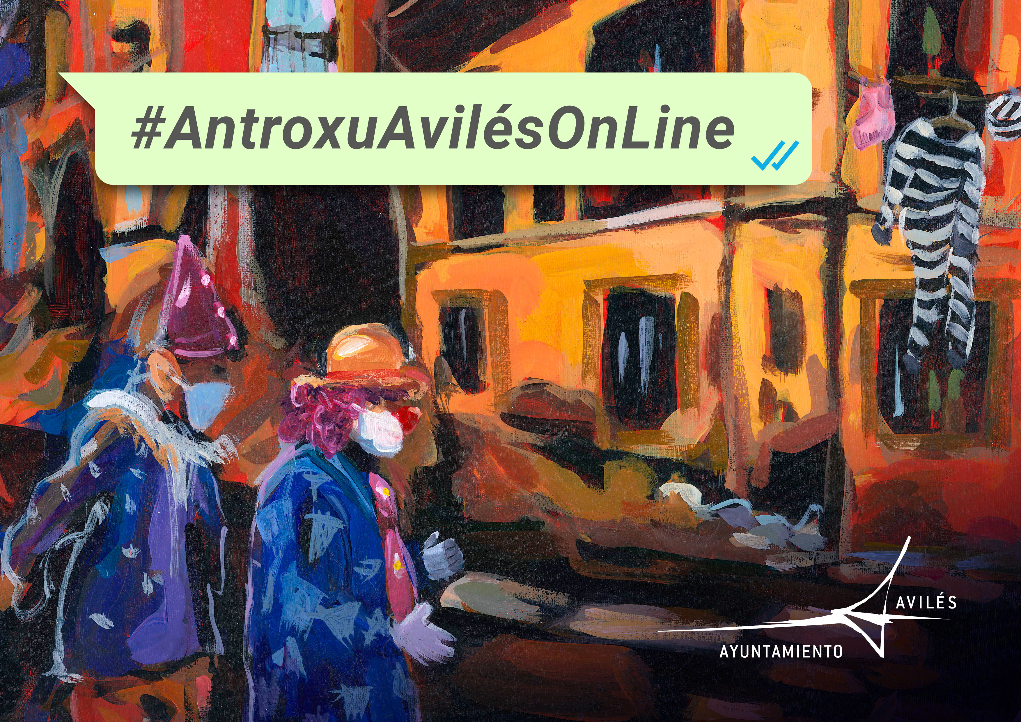 #AntroxuAvilésOnLine: Gran Gala en YouTube, y Concurso de Disfraces en redes sociales