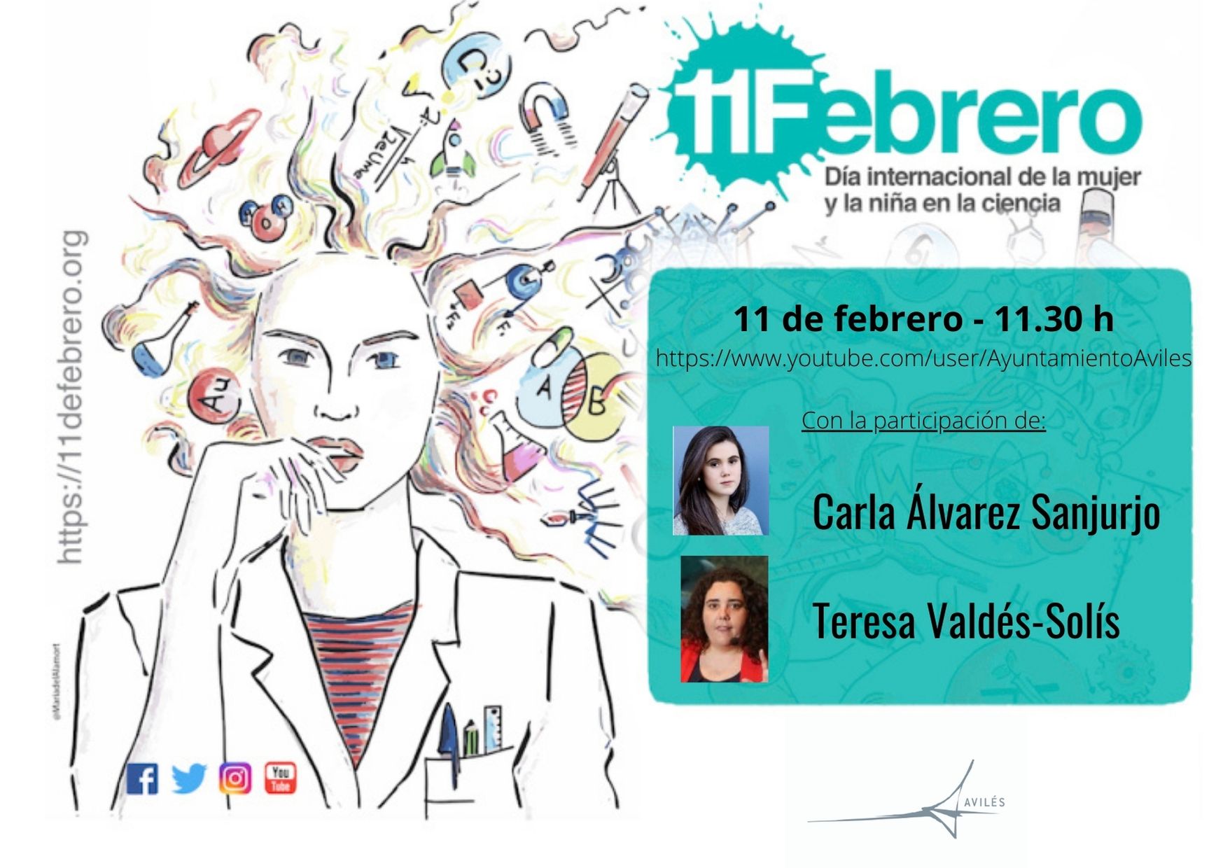 Más de 250 estudiantes se sumarán al encuentro organizado por la concejalía de Igualdad por el Día Internacional de la Mujer y la Niña en la Ciencia