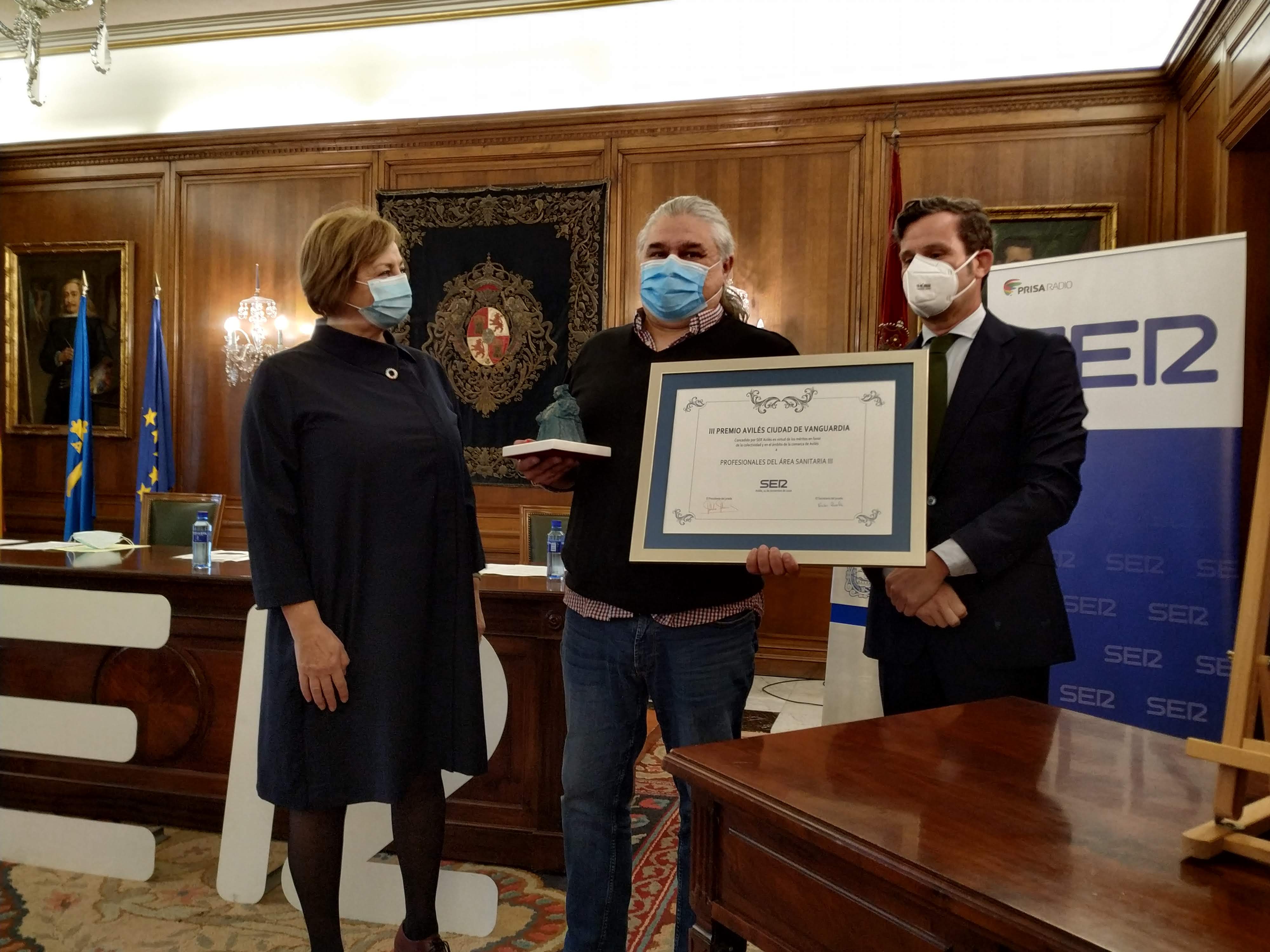 Intervención de la alcaldesa de Avilés, Mariví Monteserín  Acto de entrega del Premio Avilés Ciudad  de Vanguardia de la Cadena Ser
