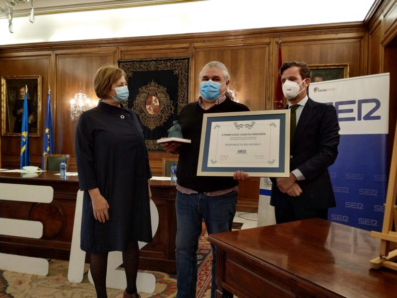 Intervención de la alcaldesa de Avilés, Mariví Monteserín  Acto de entrega del Premio 