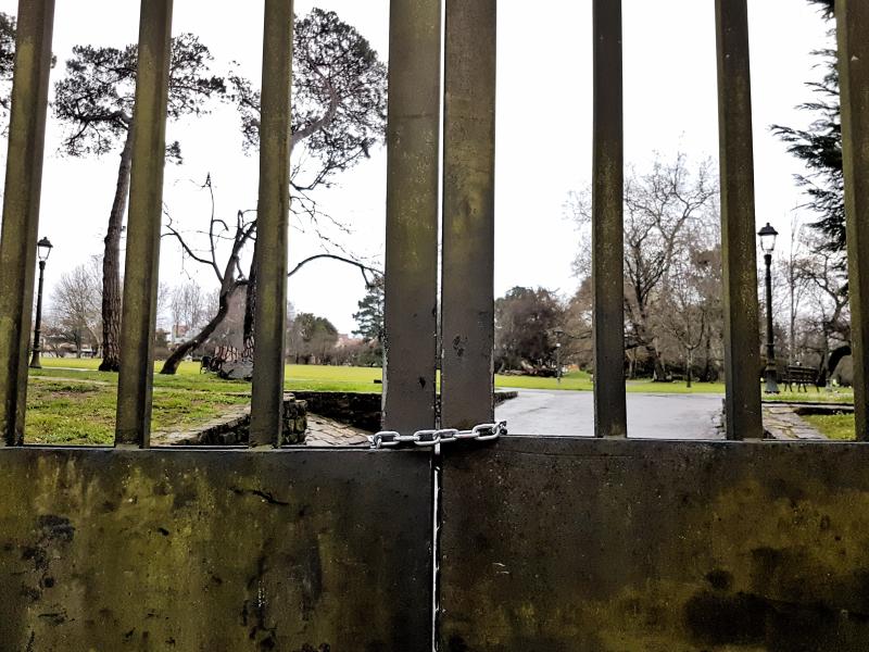 El parque de Ferrera permanecerá cerrado por obras este miércoles 18