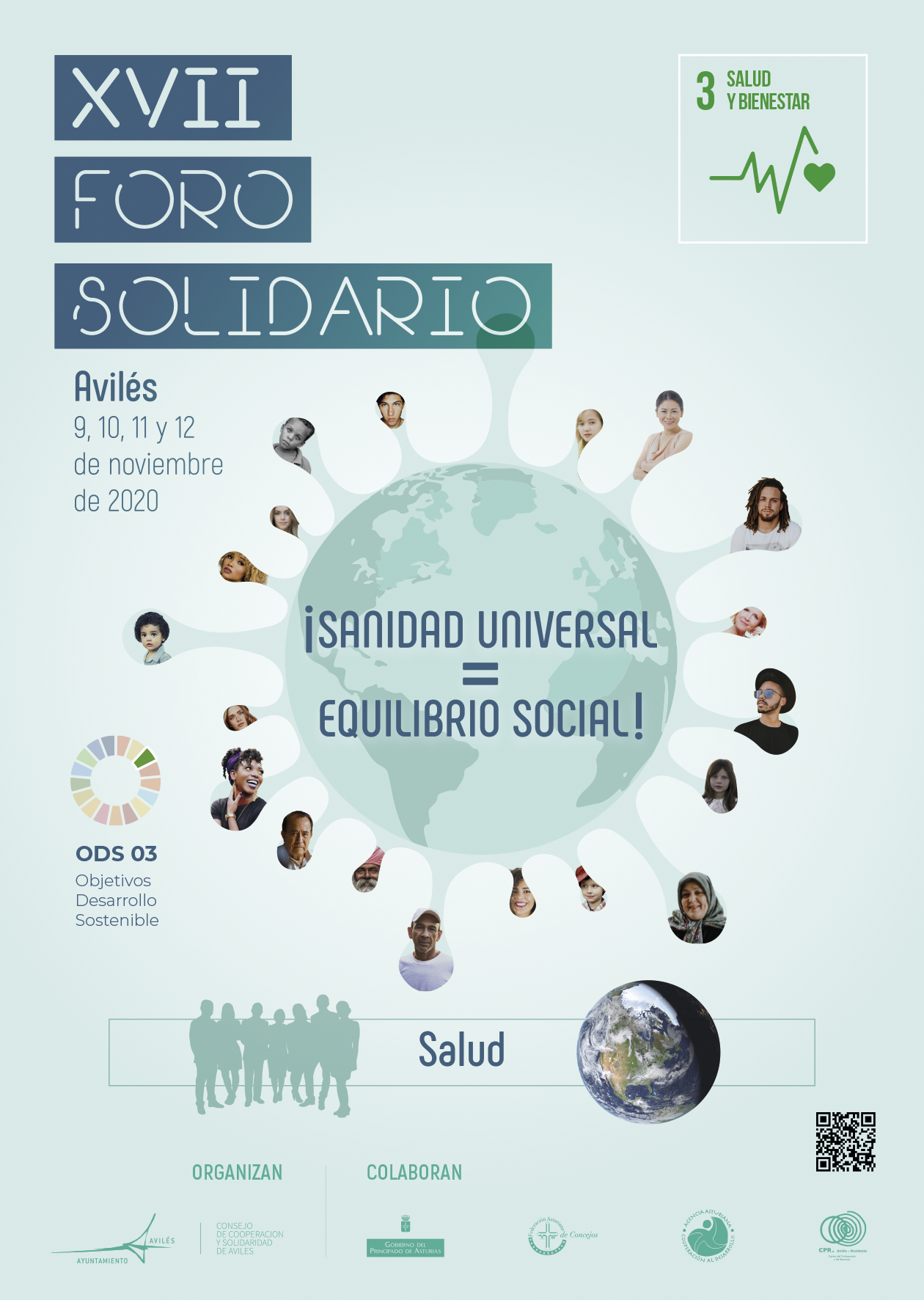 La retransmisión de la obra teatral Ese virus que no somos cierra el XVII Foro Solidario de Avilés