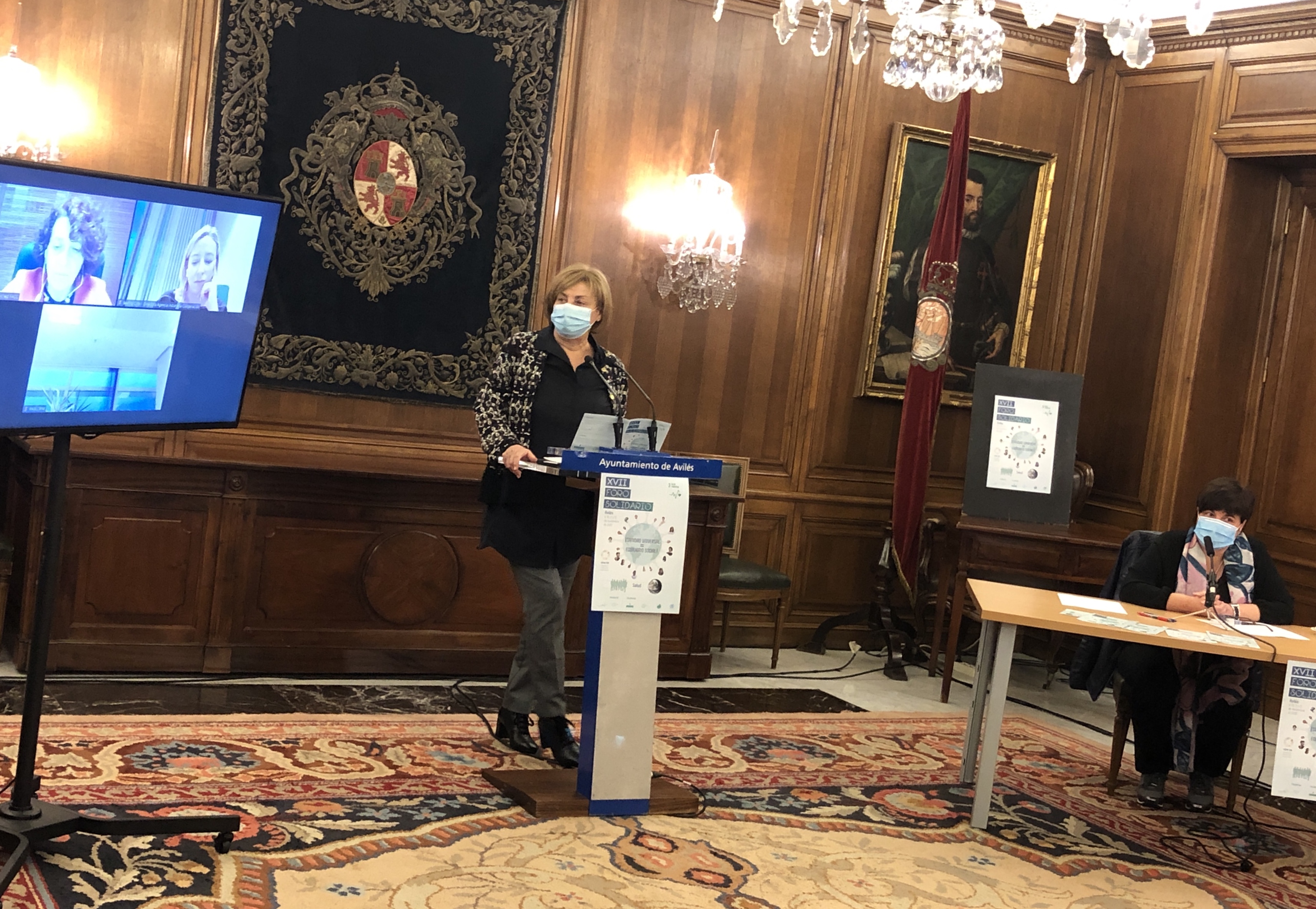 Intervención de la alcaldesa, Mariví Monteserín, en la apertura del XVII Foro Solidario de Avilés