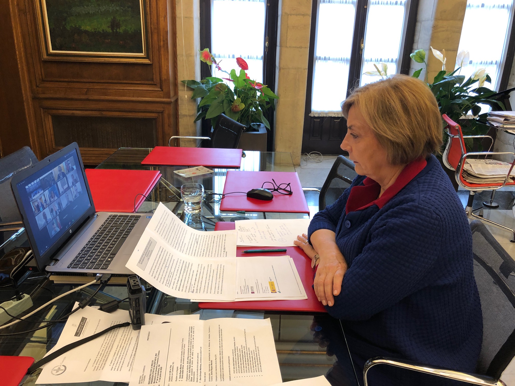 La alcaldesa defiende Avilés como destino seguro para turistas y visitantes