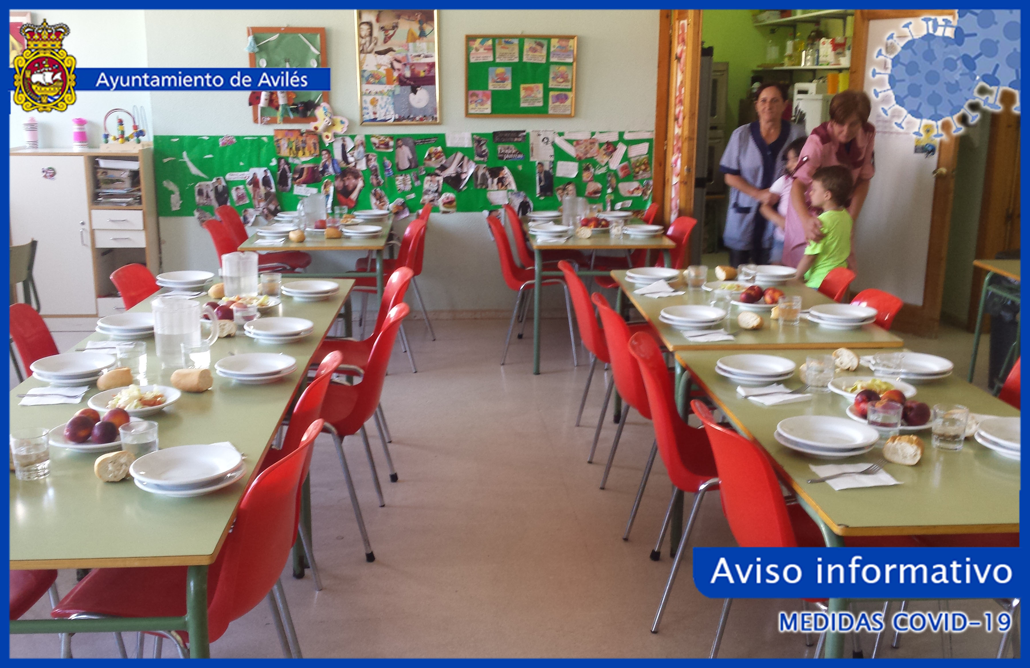 La alcaldesa decreta el pago directo de ayudas a 366 familias beneficiarias de bonificaciones en comedores escolares
