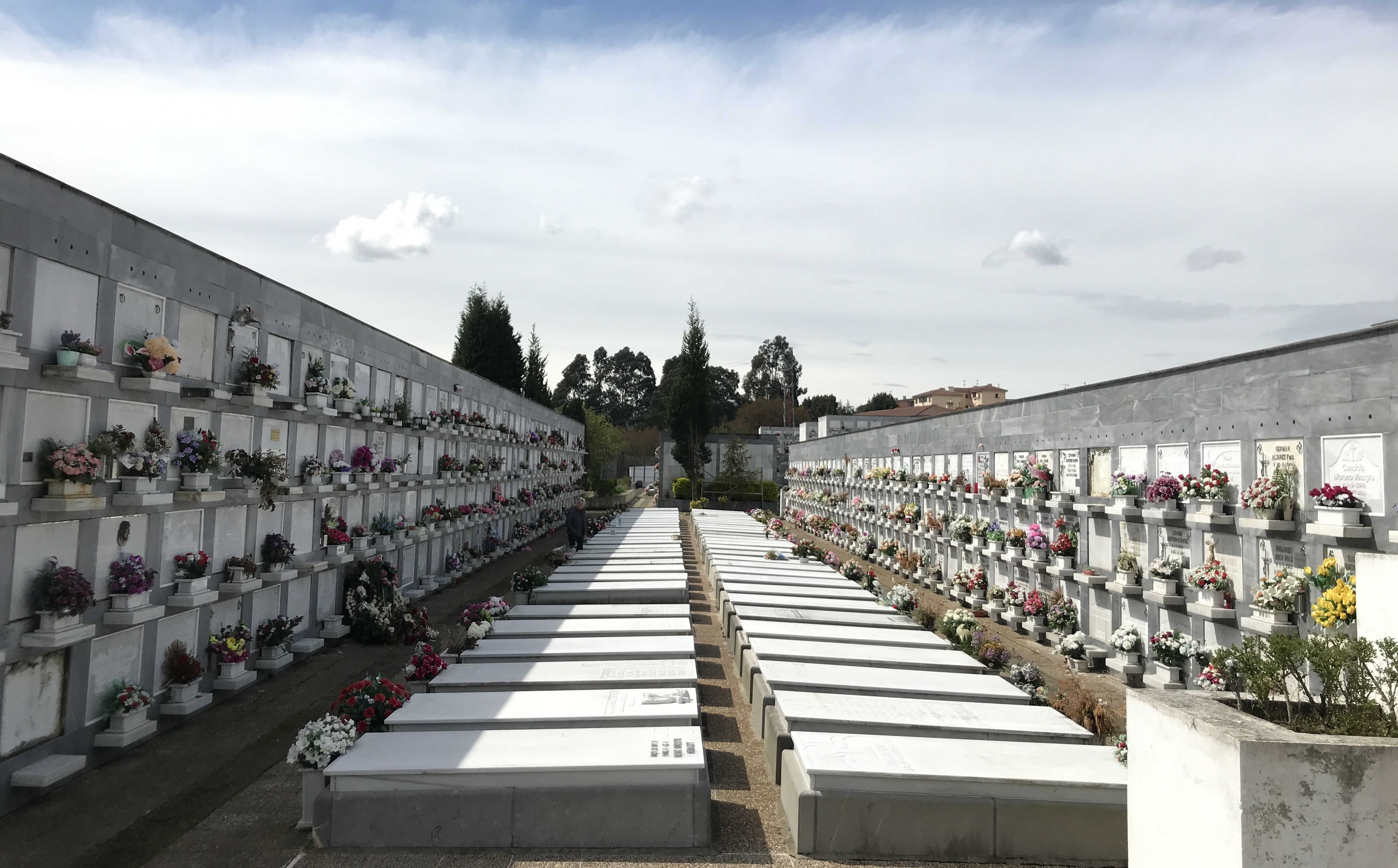 Los cementerios municipales de La Carriona y Valliniello registraron 362 inhumaciones en el último año