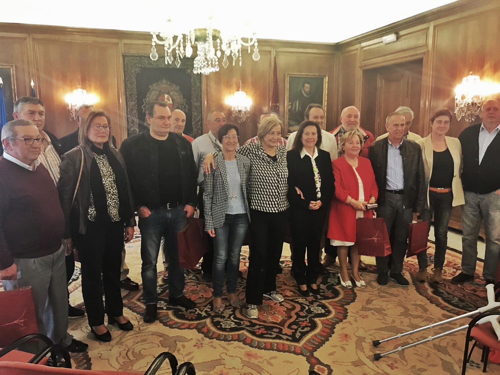 Reconocimiento a 17 trabajadores  y trabajadoras municipales jubilados en 2018