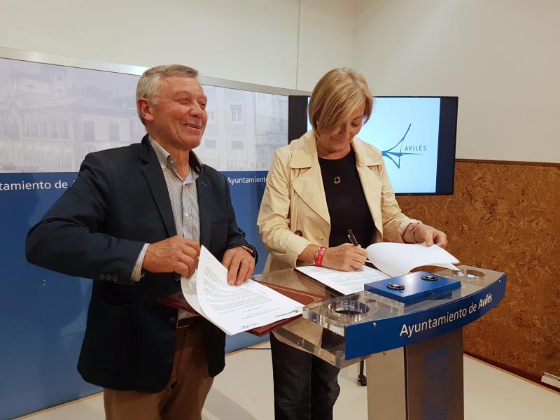 Ayuntamiento y UCAYC renuevan el Pacto Avilés por el Comercio
