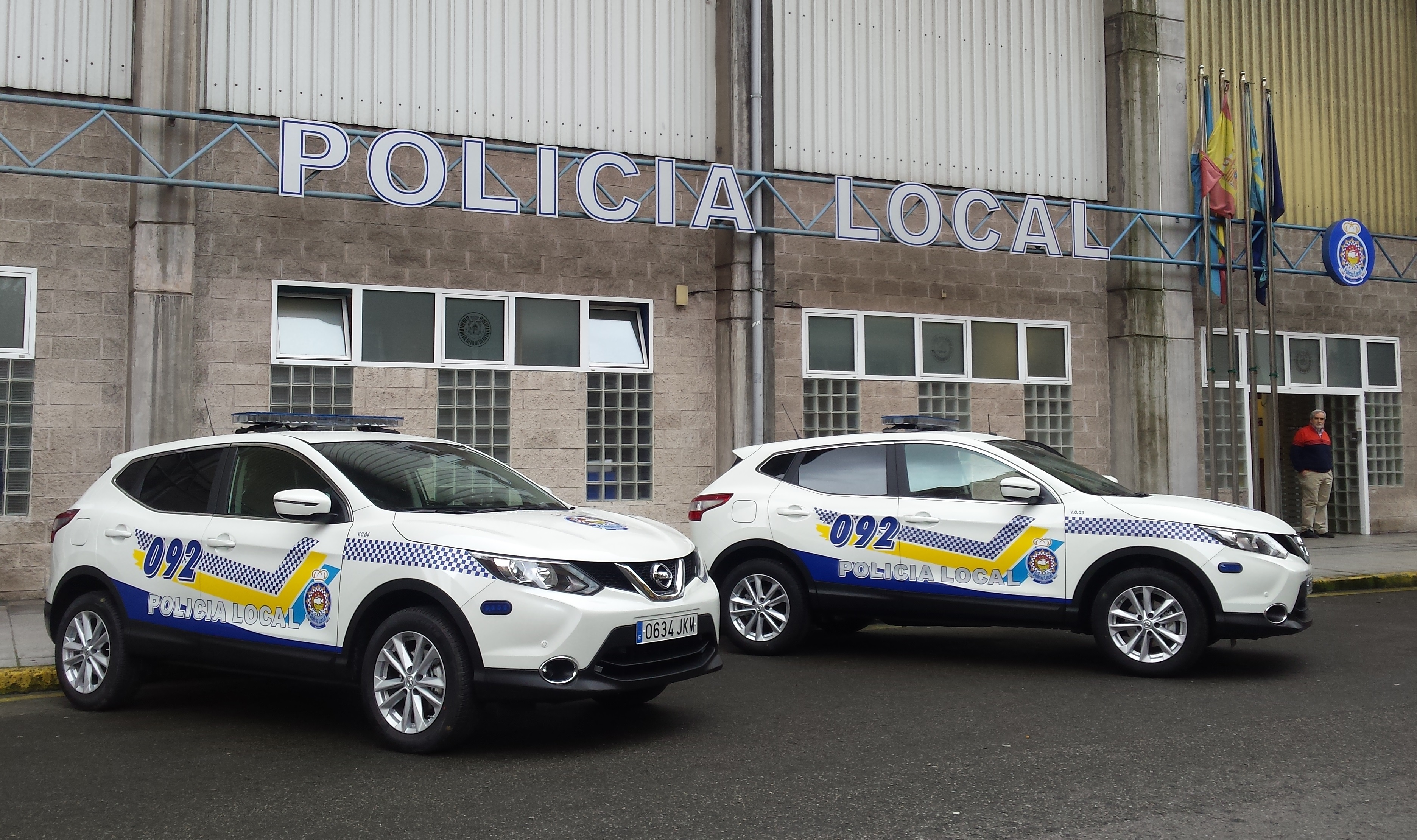 La Policía Local de Avilés incrementó la vigilancia del uso del cinturón y de los sistemas de retención infantil