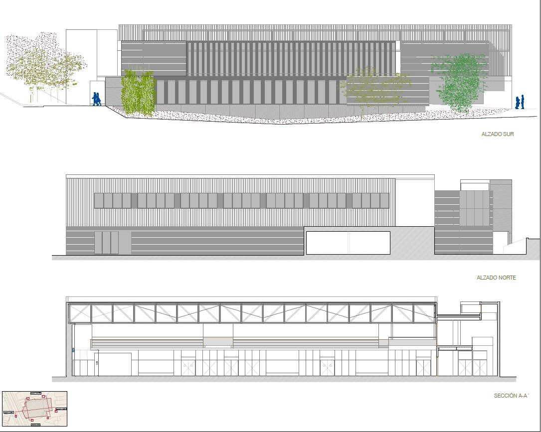 Alzado del proyecto básico