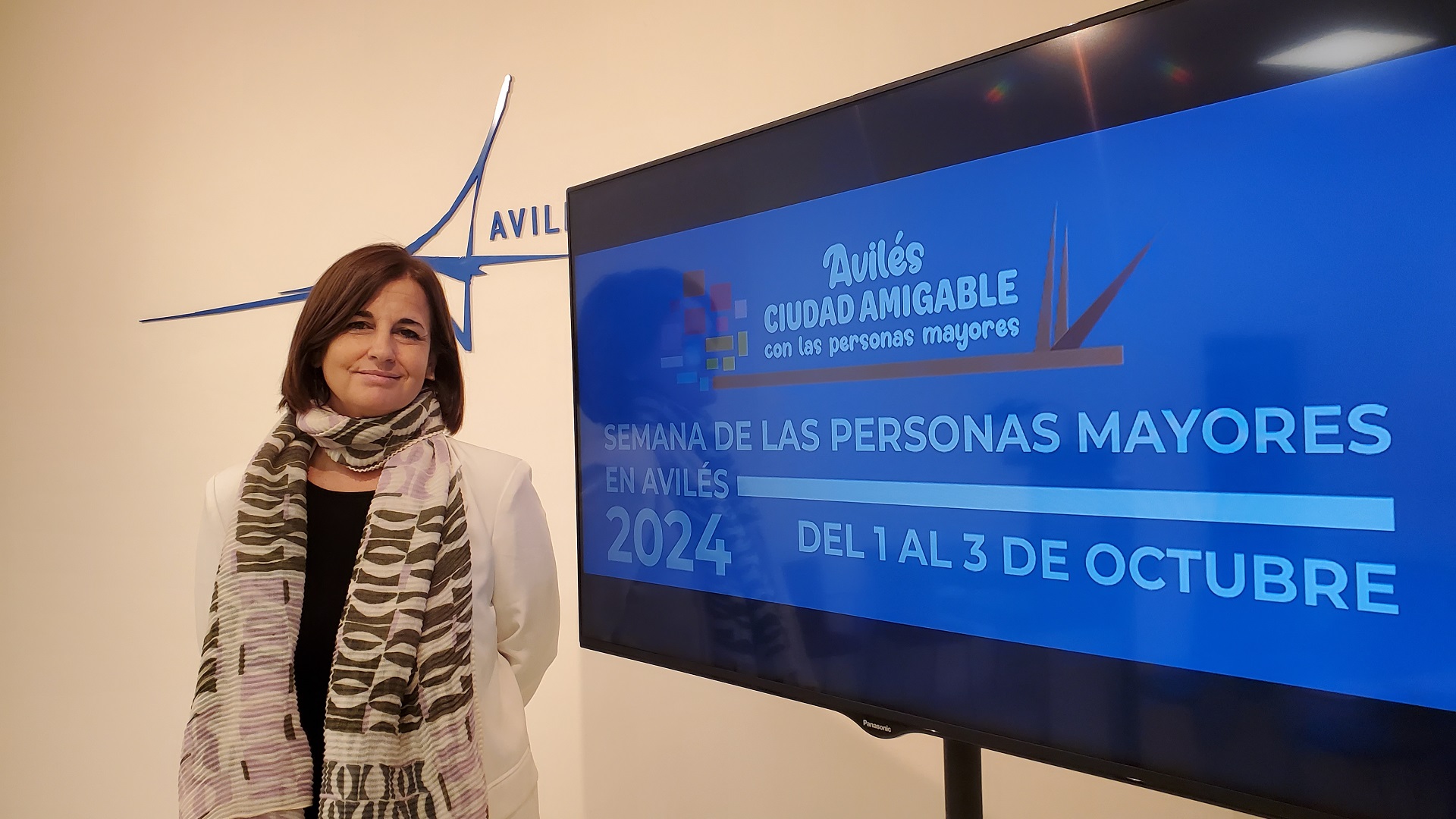 La concejala Ana Suárez Guerra, durante la presentación