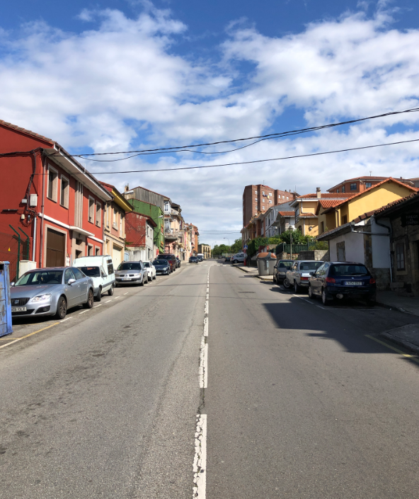 Calle El Carmen en la actualidad 
