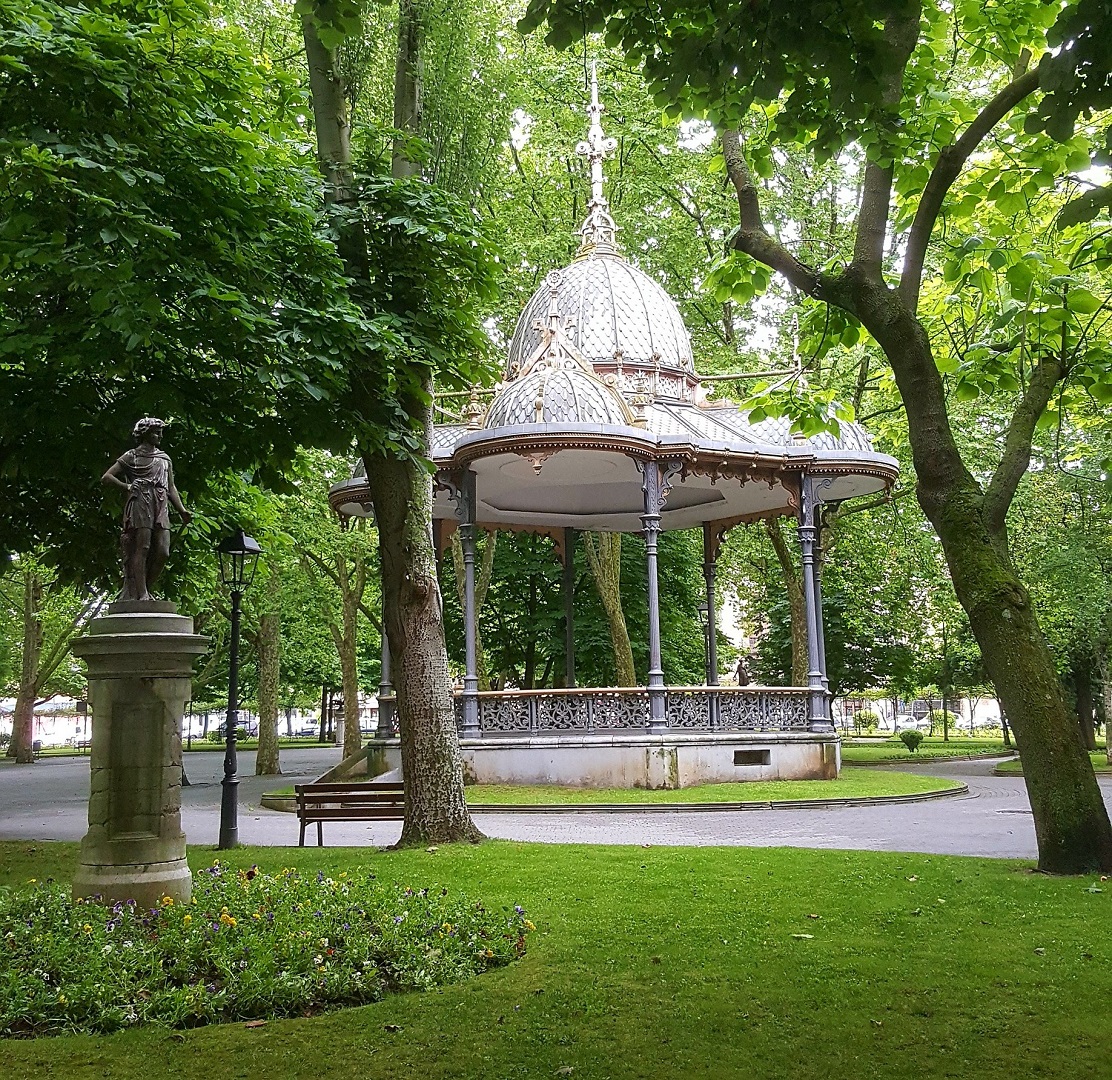 Imagen de archivo del quiosco del parque del Muelle